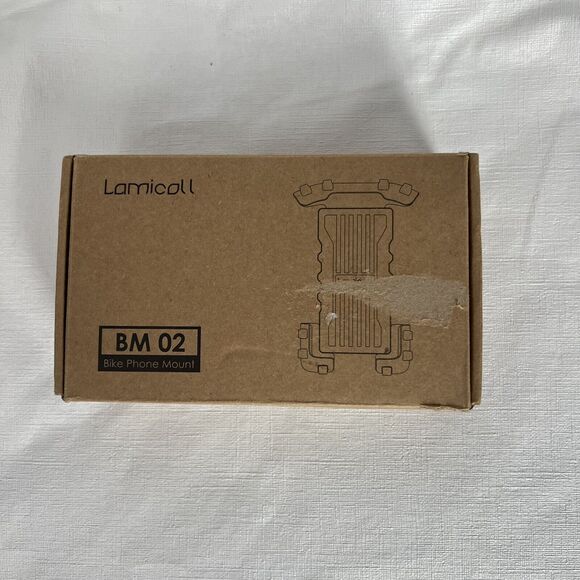 Lamicoll BM 02 Bike/ Motorcycle Cell Phone Mount Black - Picture 1 of 7